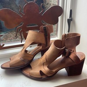Sundance VERACRUZ Made in Spain Leather Sandals 37/7